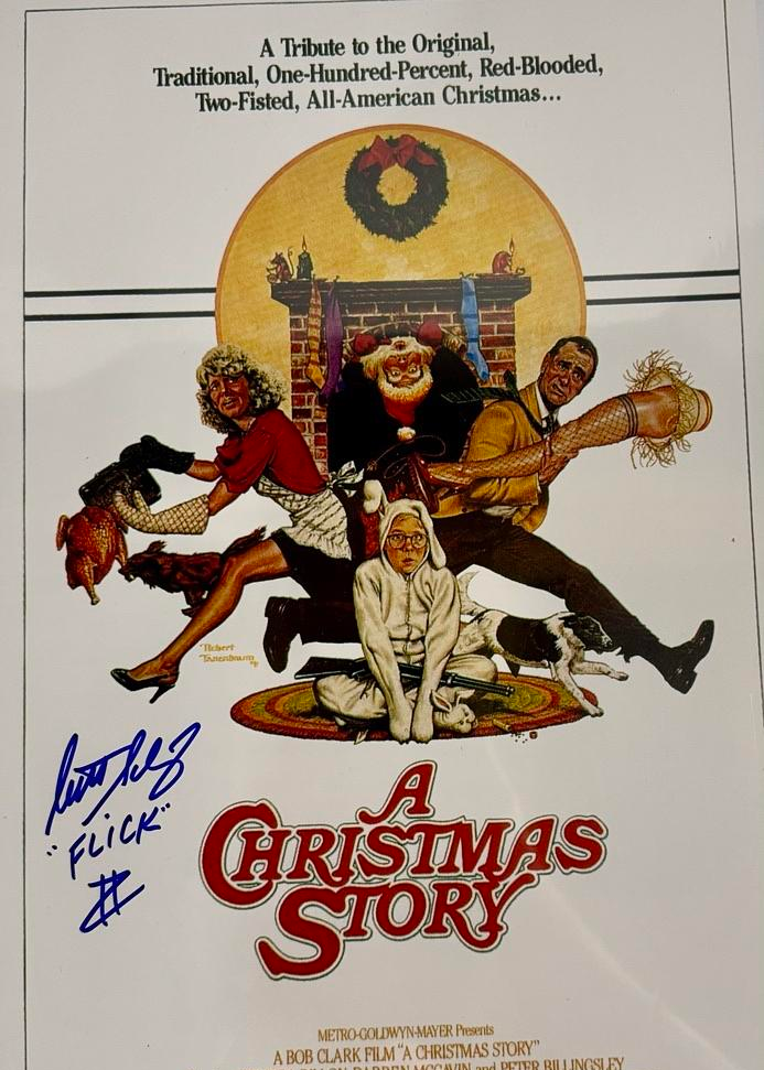 Scotty Schwartz Signed 11x17 Photo (Christmas Story) - Schwartz COA #02